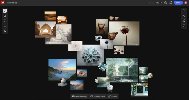 Presets, Generative Text Edit (beta) and_ Presets, Generative Text Edit (beta) and_